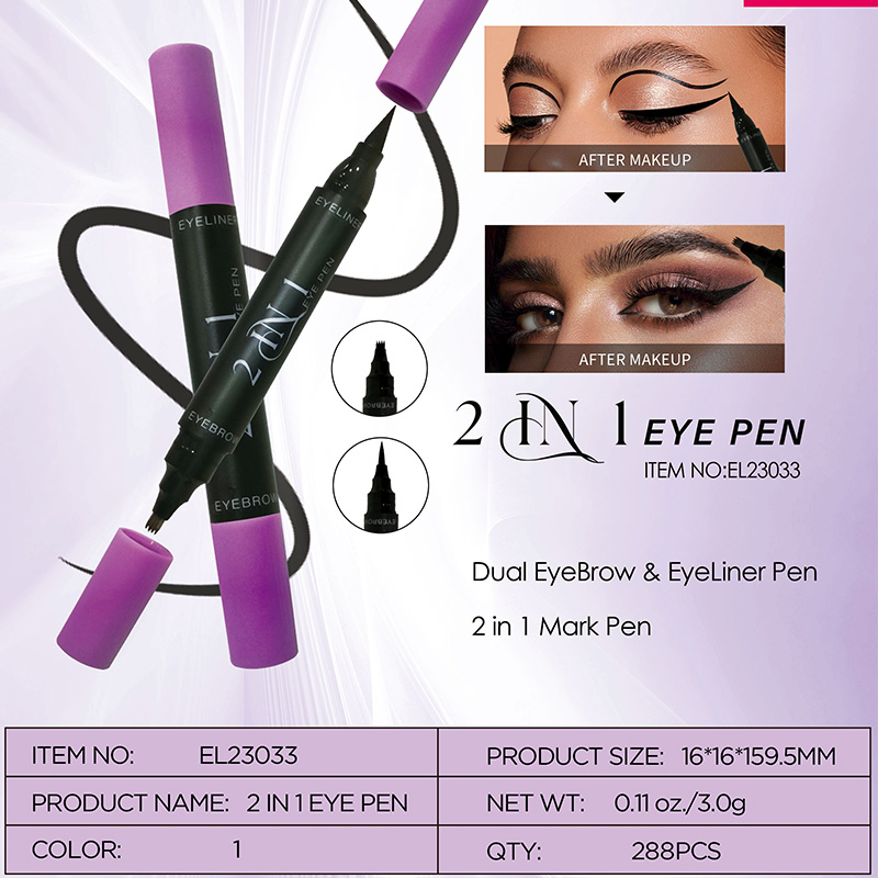 Heißer Verkauf Dual EyeBrow & EyeLiner Mark Pen EL23033