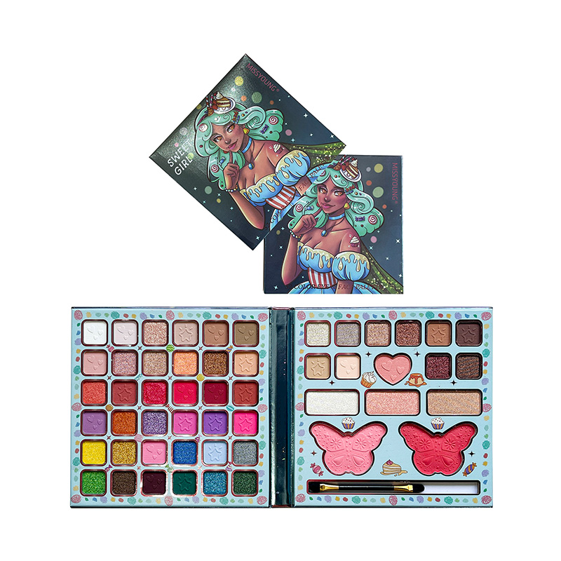 Hochwertige Lidschatten-Palette von Miss Young ohne Wasserzeichen auf Papier PD23201