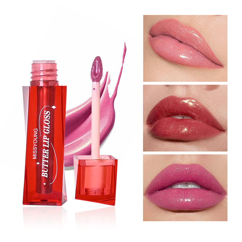 Exquisiter, tief nährender, perlmuttartiger Lipgloss LG24056