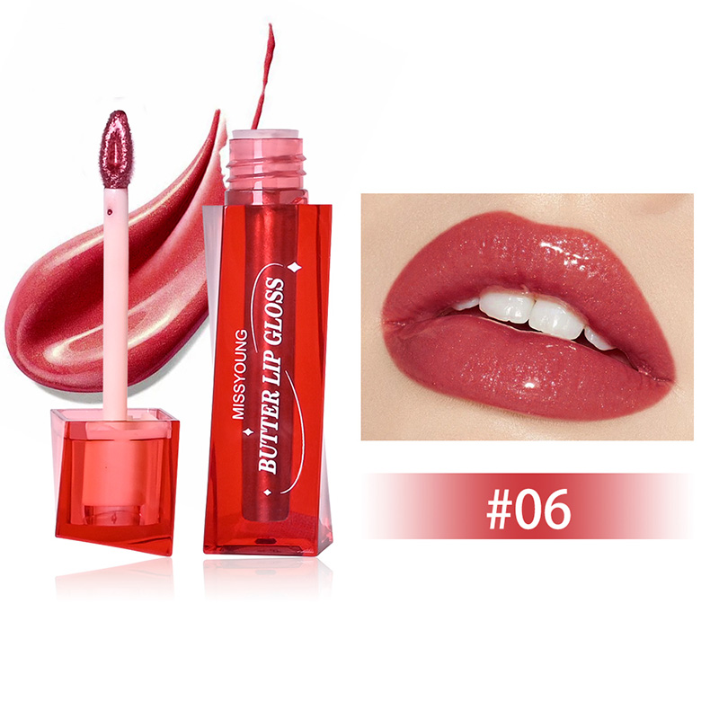 Exquisiter, tief nährender, perlmuttartiger Lipgloss LG24056