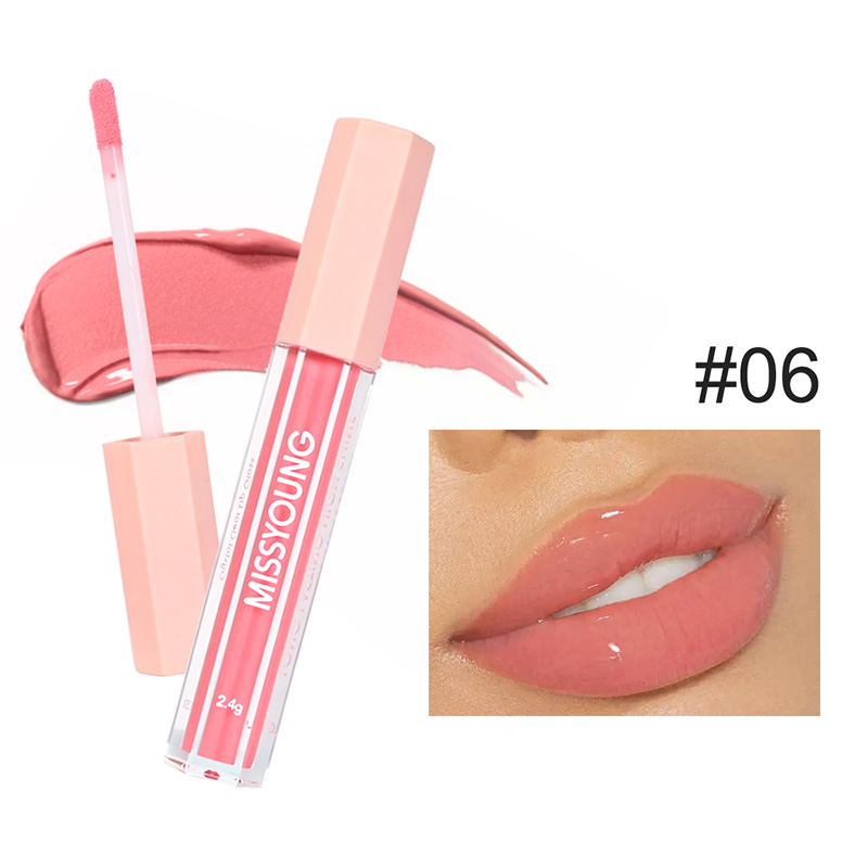 Befeuchten Sie den Kollagen-Perlglanz-Lipgloss LG24051