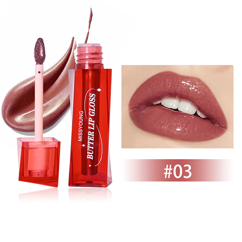 Exquisiter, tief nährender, perlmuttartiger Lipgloss LG24056