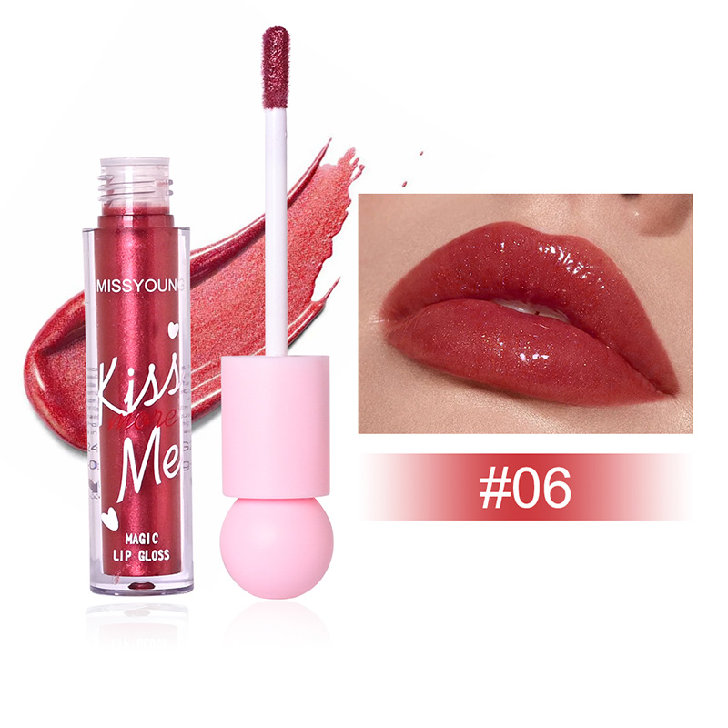 Perlglanz-Lipgloss mit hoher Farbwiedergabe LG24055