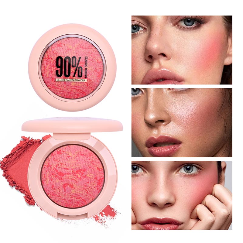 Excellent Packaging Soft Texture Blush Baked Powder PD23257