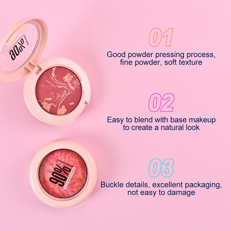 Excellent Packaging Soft Texture Blush Baked Powder PD23257