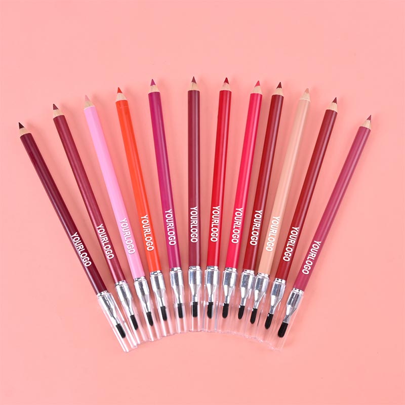 Großhandel 12-Farben-Set Matte Lip Pencil EL24033