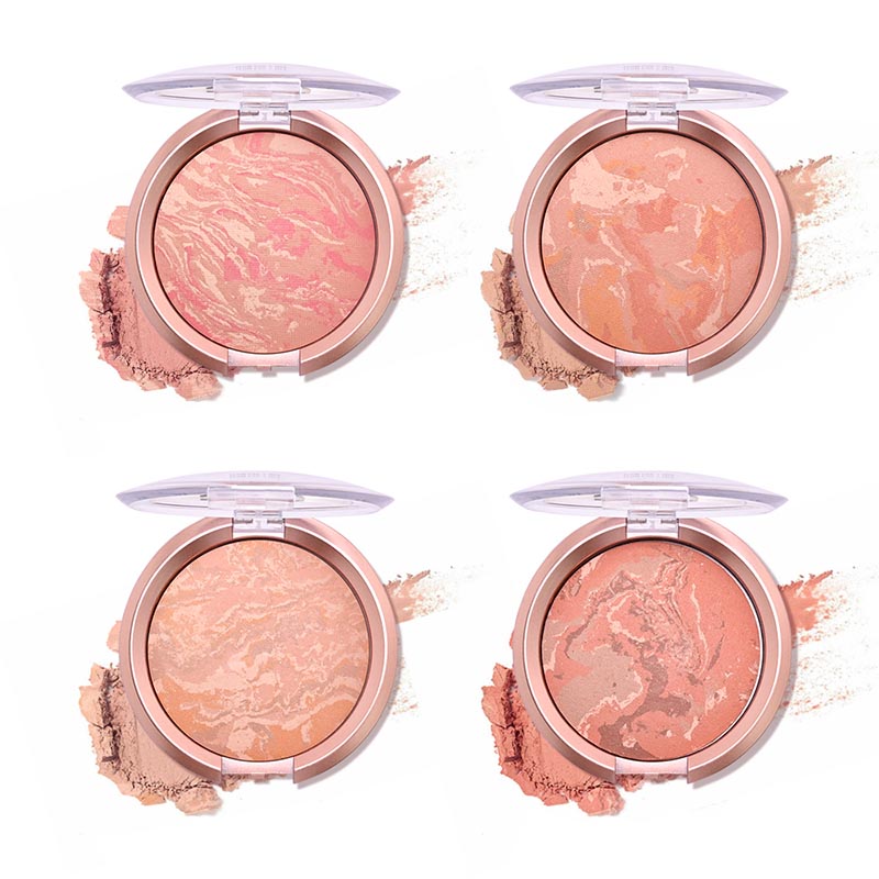 Demi-Matte Baked Marbleized Powder Compact PD23258