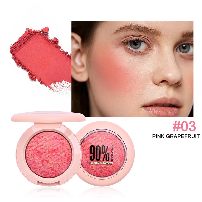 Excellent Packaging Soft Texture Blush Baked Powder PD23257