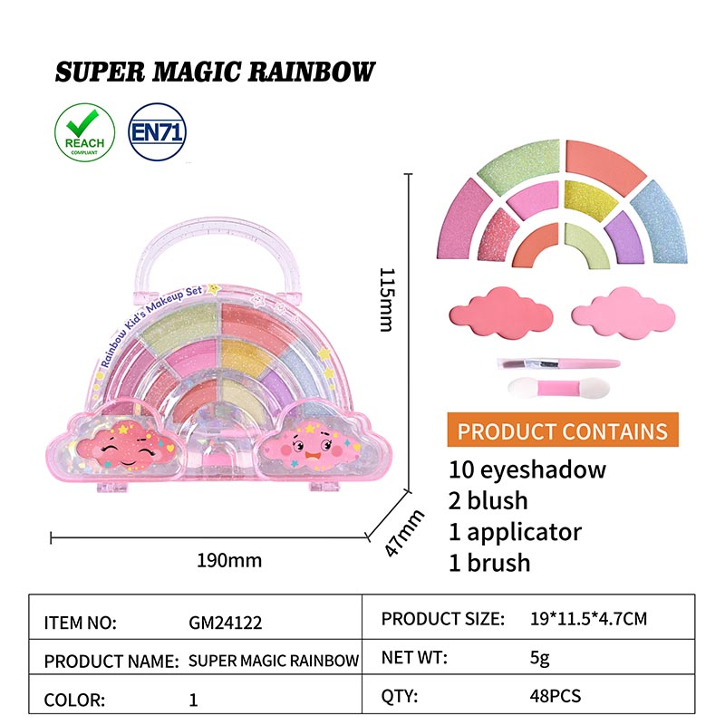 Super Magic Rainbow Kinderkosmetikset GM24122