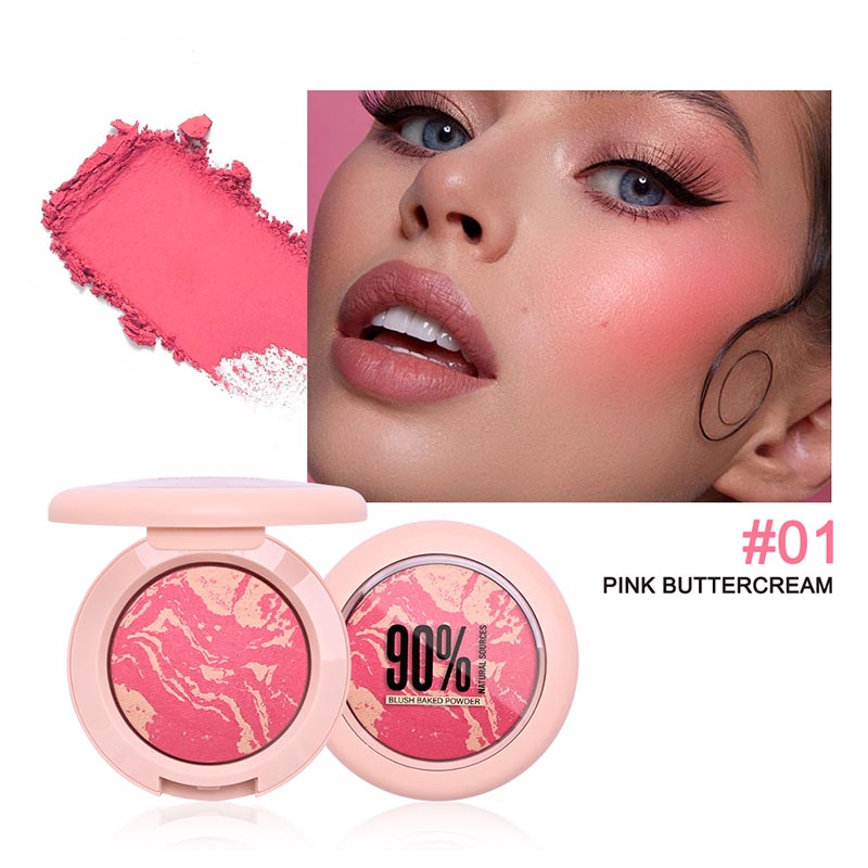 Excellent Packaging Soft Texture Blush Baked Powder PD23257