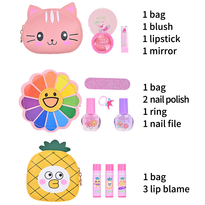 Sicherheits-Feuchtigkeits-Make-up-Set für Kinder GM24136-GM24138