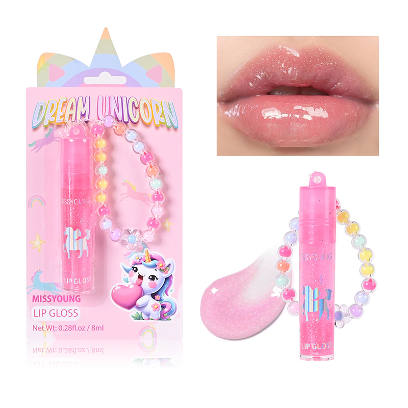 Natürlicher feuchtigkeitsspendender Lipgloss und Lippenstift CNP24002, CLS24002